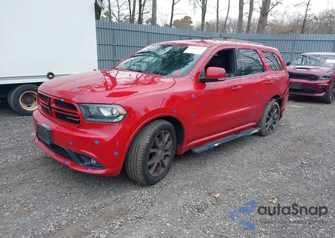 2017 Dodge Durango R/T Awd z USA, uszkodzony, nr VIN 1C4SDJCT3HC630324